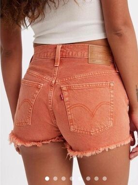 Levi's Women's Coral High-Rise Cutoff Denim Shorts